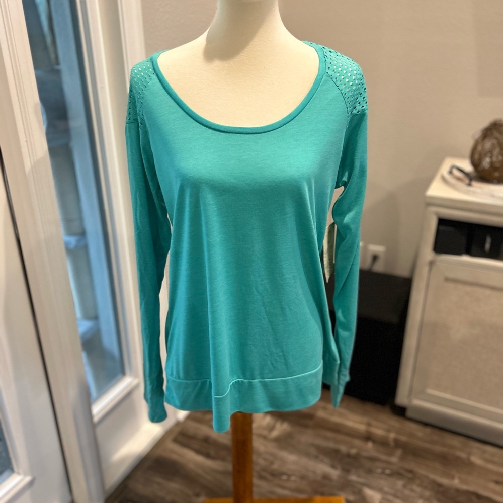 Balance Collection long sleeve work out shirt